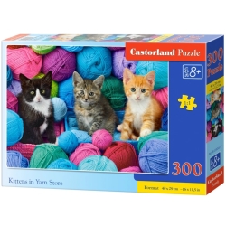 Puzzle Kittens in Yarn Store 300 el